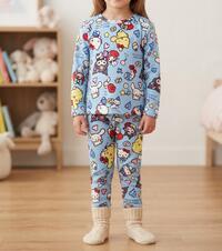 PIGIAMA BAMBINA M/L ZH20112 Tellini S.r.l. Ingrosso Abbigliamento