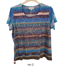 TSHIRT DONNA M/M 7033ROSE 23279 Tellini S.r.l. Ingrosso Abbigliamento