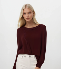 MAGLIA DONNA M/L 7050/01 Tellini S.r.l. Ingrosso Abbigliamento