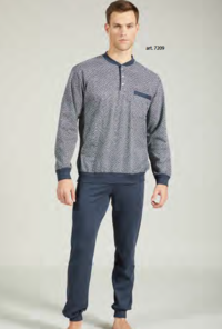 PIGIAMA SERAFINO UOMO M/L 7209 Tellini S.r.l. Ingrosso Abbigliamento