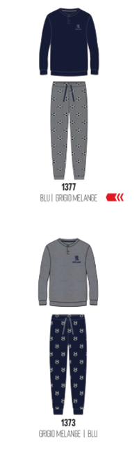SERAPH-PYJAMAS FÜR HERREN M/L 751408 Tellini S.R.L. Großhandelskleidung