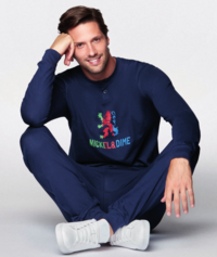 MAN SERAPH PYJAMA M/L 751410 Tellini S.R.L. Großhandelskleidung