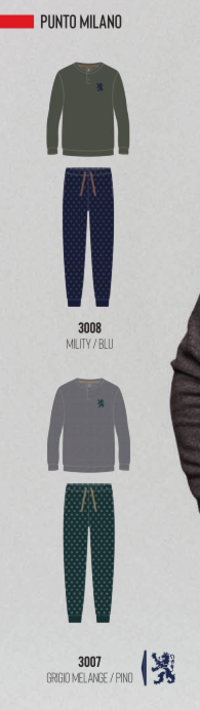 HERREN-SERAFINO-PYJAMAS M/L 751568 Tellini S.R.L. Großhandelskleidung