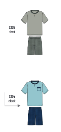 PIGIAMA SERAFINO UOMO M/M SYE752460 Tellini S.R.L. Großhandelskleidung