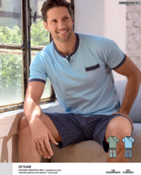 HERREN-SERAFINO-PYJAMAS S/M 754247 Tellini S.R.L. Großhandelskleidung