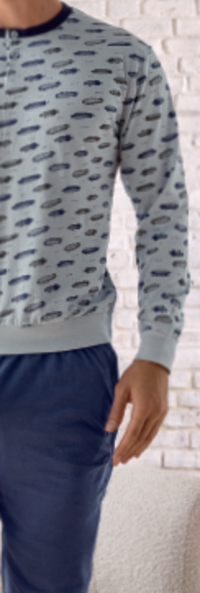 PIGIAMA SERAFINO UOMO M/L 754264 Tellini S.R.L. Veleprodajna odjeća