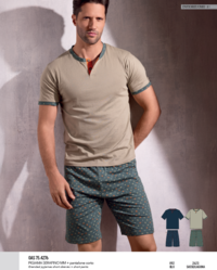 HERREN-SERAFINO-PYJAMAS S/M 754276 Tellini S.R.L. Großhandelskleidung