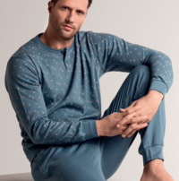 PIGIAMA SERAFINO UOMO M/L 754696 Tellini S.r.l. Ingrosso Abbigliamento