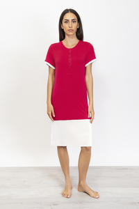 CAMICIA NOTTE SERAFINO DONNA MM CS24 Tellini S.r.l. Ingrosso Abbigliamento