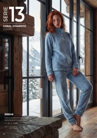 Damen-Serafino-Pyjama M/L LS988846 Tellini S.R.L. Großhandelskleidung