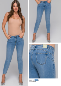 JEANS DONNA 91147/C5 Tellini S.r.l. Ingrosso Abbigliamento