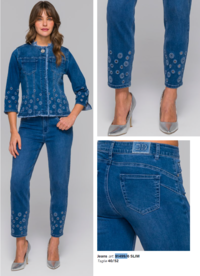 JEANS DONNA 91499 Tellini S.r.l. Ingrosso Abbigliamento