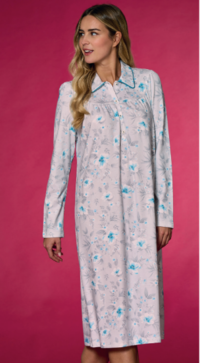 CAMICIA NOTTE SERAFINO DONNA M/L LR292220 Tellini S.r.l. Ingrosso Abbigliamento