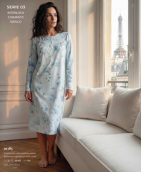 CAMICIA NOTTE DONNA M/L LS292385 Tellini S.r.l. Ingrosso Abbigliamento