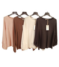 MAGLIA DONNA M/L A64024/FL Tellini S.r.l. Ingrosso Abbigliamento