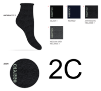 TRIS KURZE SOCKEN DAMEN ANNA Tellini S.R.L. Großhandelskleidung