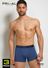 TRIS BOXER UOMO B356 Tellini S.r.l. Ingrosso Abbigliamento