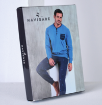 PIGIAMA SERAFINO UOMO M/L 141972 Tellini S.R.L. Veleprodajna odjeća