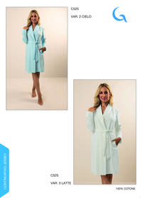 VESTAGLIA DONNA C525/CB580071 Tellini S.r.l. Ingrosso Abbigliamento