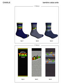 CALZINO CORTO BAMBINO CHARLIE Tellini S.r.l. Ingrosso Abbigliamento