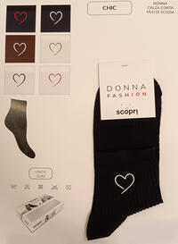 CALZINO CORTO DONNA CHIC Tellini S.r.l. Ingrosso Abbigliamento