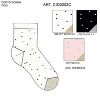 KURZE SOCKEN DAMEN CID0002C Tellini S.R.L. Großhandelskleidung