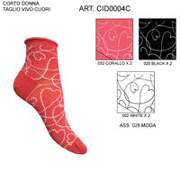 KURZE SOCKEN DAMEN CID0004C Tellini S.R.L. Großhandelskleidung