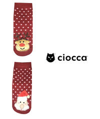 CALZINO NEONATO CNB003A ABS NATALE Tellini S.r.l. Ingrosso Abbigliamento