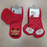 CALZINO NEONATO CNB003A ABS NATALE Tellini S.r.l. Ingrosso Abbigliamento