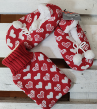BABBUCCIA DONNA CND036A+BOULE NATALE Tellini S.r.l. Ingrosso Abbigliamento