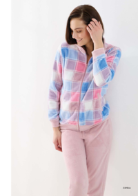 Offener Pyjama Damen M/L EA6015 Tellini S.R.L. Großhandelskleidung