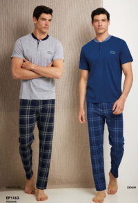 PIGIAMA UOMO M/M EP1163 Tellini S.r.l. Ingrosso Abbigliamento