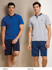 HERREN-PYJAMAS M/M EP1171 Tellini S.R.L. Großhandelskleidung