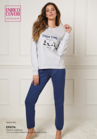 ŽENSKA PIDŽAMA S/L EP6174 Tellini S.R.L. Veleprodajna odjeća