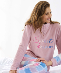 DAMENPYJAMAS M/L EP6239 Tellini S.R.L. Großhandelskleidung