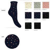 TRIS DAMEN KURZE SOCKEN ERIKA Tellini S.R.L. Großhandelskleidung