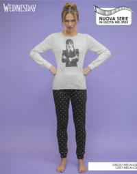 PIGIAMA DONNA M/L EWD2697 Tellini S.R.L. Großhandelskleidung