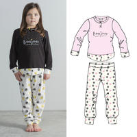 PIGIAMA BAMBINA M/L F30011 Tellini S.r.l. Ingrosso Abbigliamento