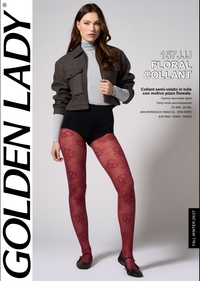 COLLANT DONNA FLORAL 157JJJ Tellini S.r.l. Ingrosso Abbigliamento