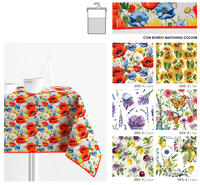 TOVAGLIA ANTIMACCHIA 6P SPLASH FIORI DI PRATO 140X180 Tellini S.r.l. Ingrosso Abbigliamento