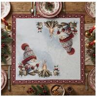 CENTROTAVOLA GOBELIN NATALE 85X85 Tellini S.r.l. Ingrosso Abbigliamento