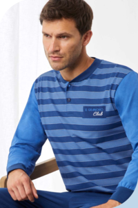 PIGIAMA UOMO M/L GP1142 Tellini S.r.l. Ingrosso Abbigliamento