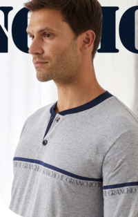 PIGIAMA UOMO M/L GP1146 Tellini S.r.l. Ingrosso Abbigliamento