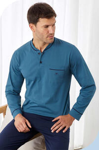 PIGIAMA UOMO M/L GP1150 Tellini S.r.l. Ingrosso Abbigliamento