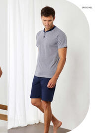 PIGIAMA UOMO M/M GP1162 Tellini S.r.l. Ingrosso Abbigliamento