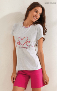 PIGIAMA DONNA M/M GP5101 Tellini S.r.l. Ingrosso Abbigliamento