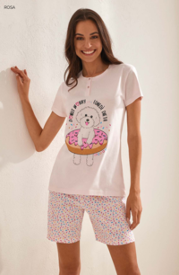 PIGIAMA DONNA M/M GP5102 Tellini S.r.l. Ingrosso Abbigliamento
