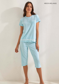 PIGIAMA PINOCCHIETTO DONNA M/M GP5105 Tellini S.r.l. Ingrosso Abbigliamento