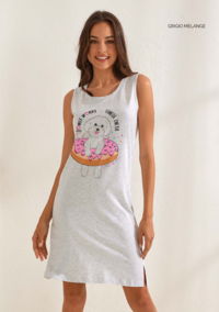 CAMICIA NOTTE S/L GP5113 Tellini S.r.l. Ingrosso Abbigliamento