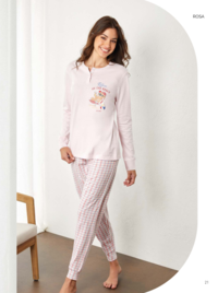 PIGIAMA DONNA M/L GP5118 Tellini S.R.L. Veleprodajna odjeća